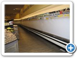 Cubiertas nocturnas para ahorro energético en vitrinas y expositores de frio comercial en supermercados