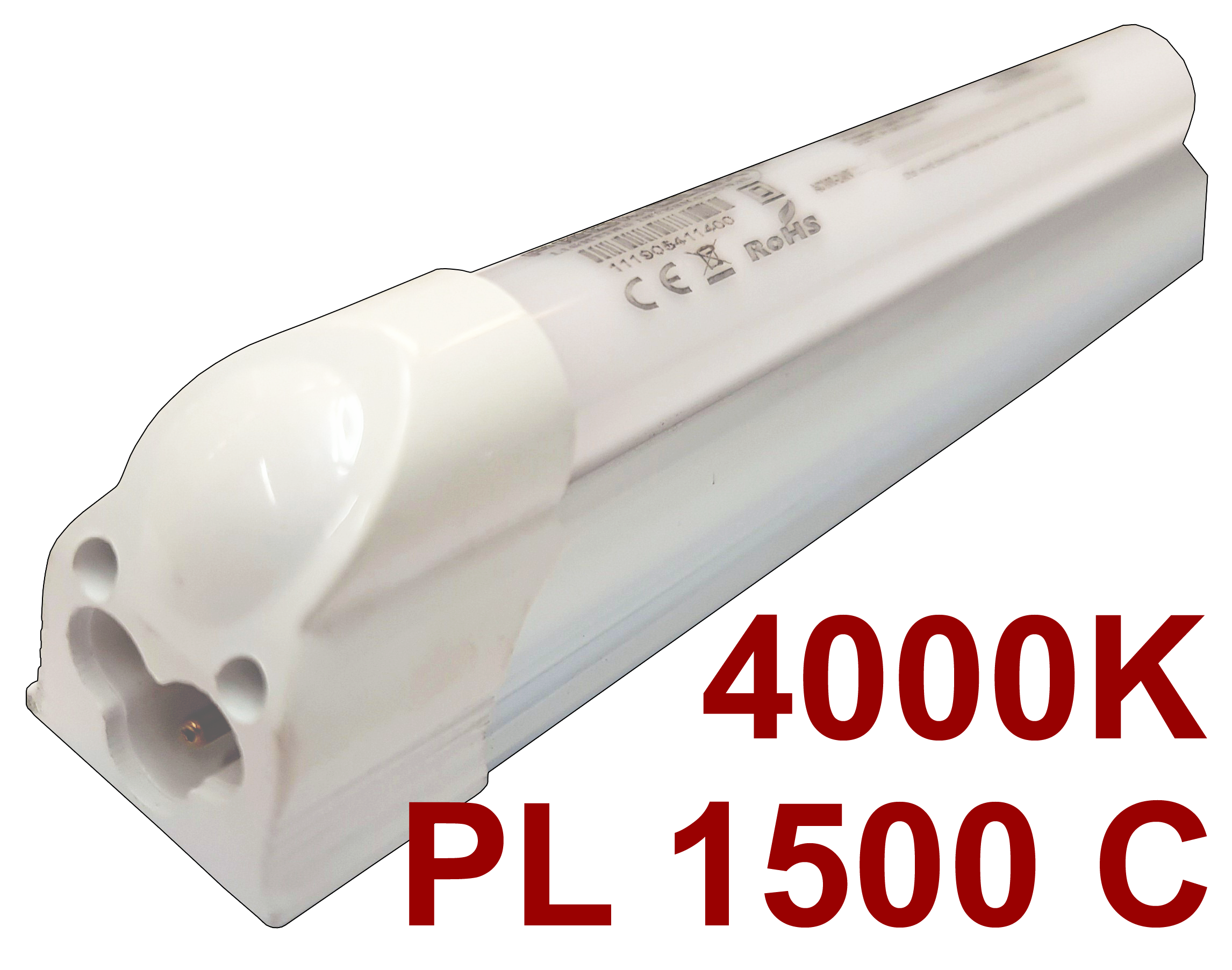 LED T5 DRIVER INTEGRADO 1500mm NEVERA/VITRINA 18W IP44