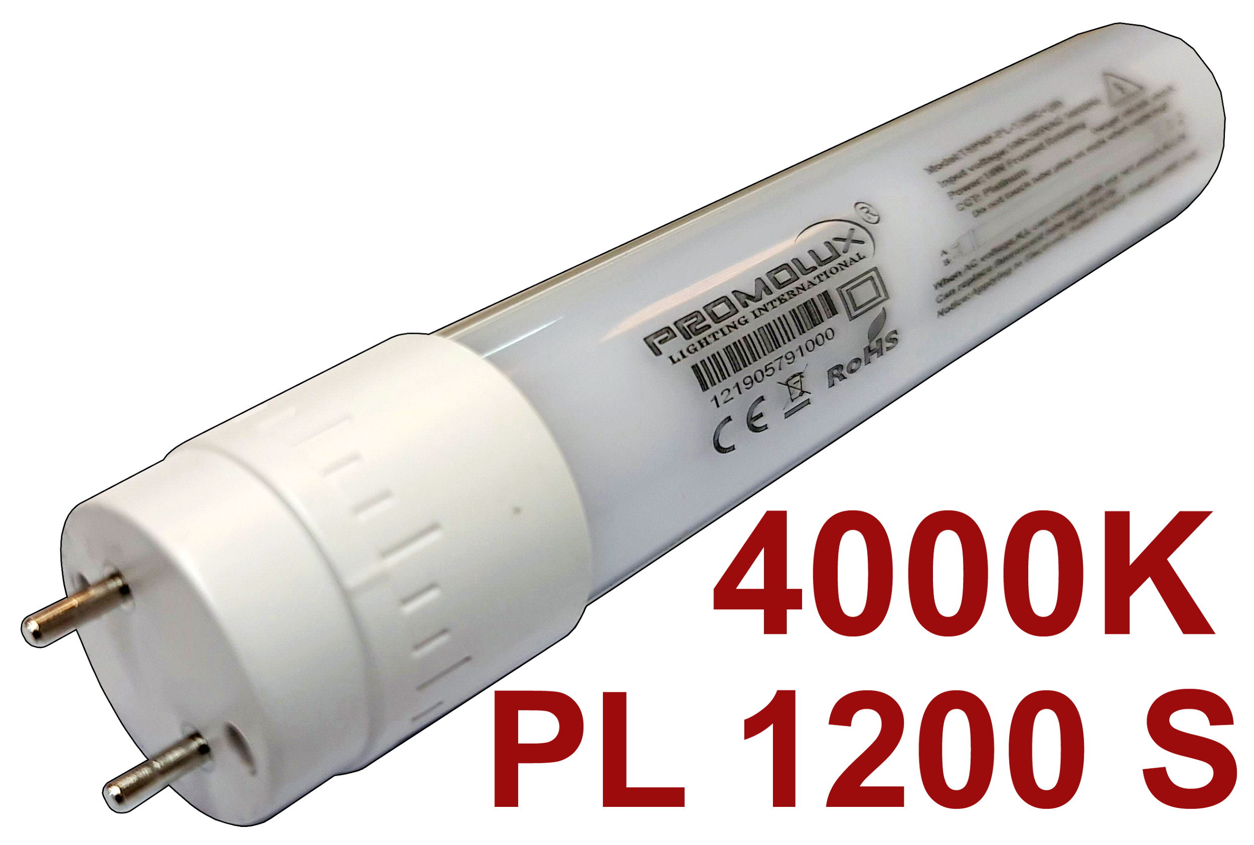 LED T8 PNP 1200mm 4000K PL ESTANTERÍA 9W IP44