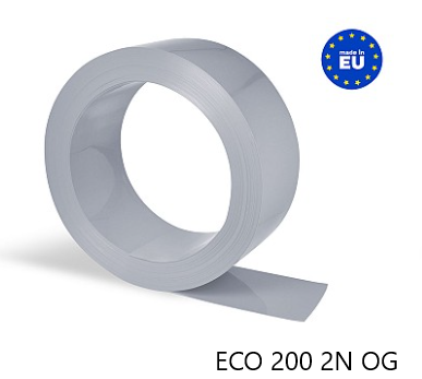 ROLLO PVC NORMAL OPACO GRIS 200x2mm 50m
