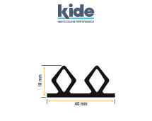 BURLETE PERIMETRAL PUERTA KIDE 6M