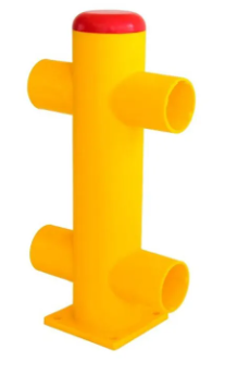 BOLARDO ALTO BASIC - 450mm CUATRO SALIDAS