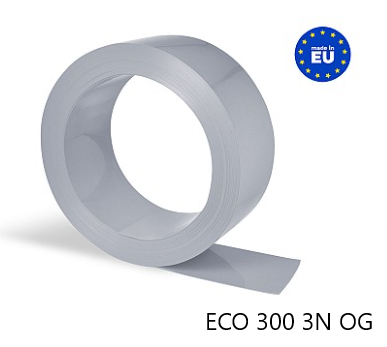 ROLLO PVC NORMAL OPACO GRIS 300x3mm 50m