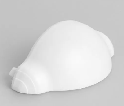 PIEZA TERMINAL PARA PROTECTOR DE PARED BLANCO UNIDAD