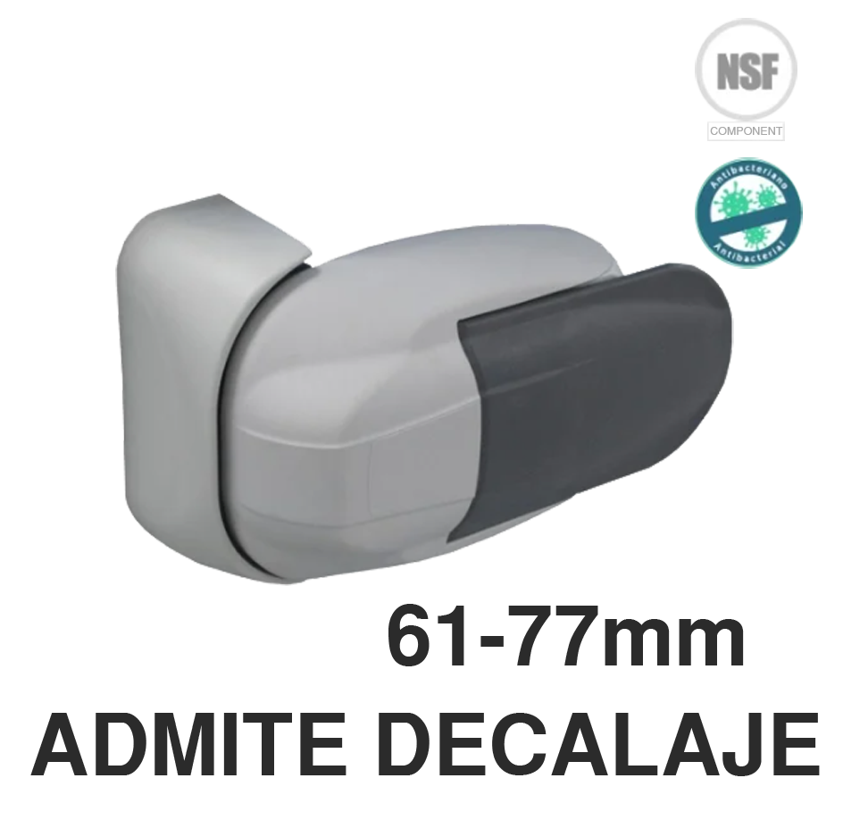 CIERRE 5520 CÁMARA FRIGORÍFICA INOX + COMPOSITE 61-77mm ADMI.DECAL.