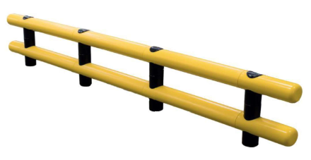 BARRERA DE PROTECCIÓN LIGERA DOBLE 950mm 2 PIES