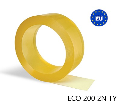 ROLLO PVC NORMAL AMARILLO TRANSPARENTE 200x2mm 50m