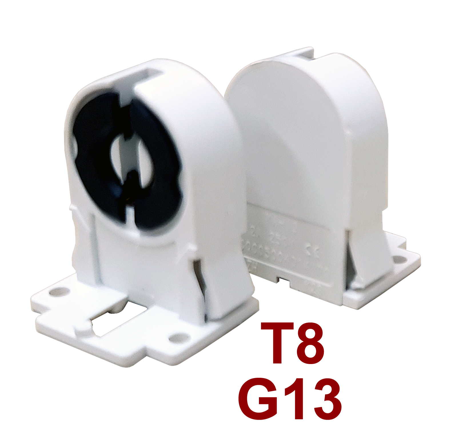 SOPORTE DE LÁMPARA FLUORESCENT/LED T8/G13