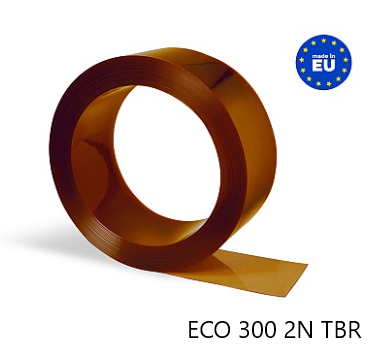 ROLLO PVC NORMAL BRONCE TRANSPARENTE 300x2mm 50m