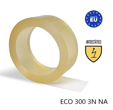 ROLLO PVC NORMAL ANTIESTÁTICO NEUTRO 300x3mm 50m