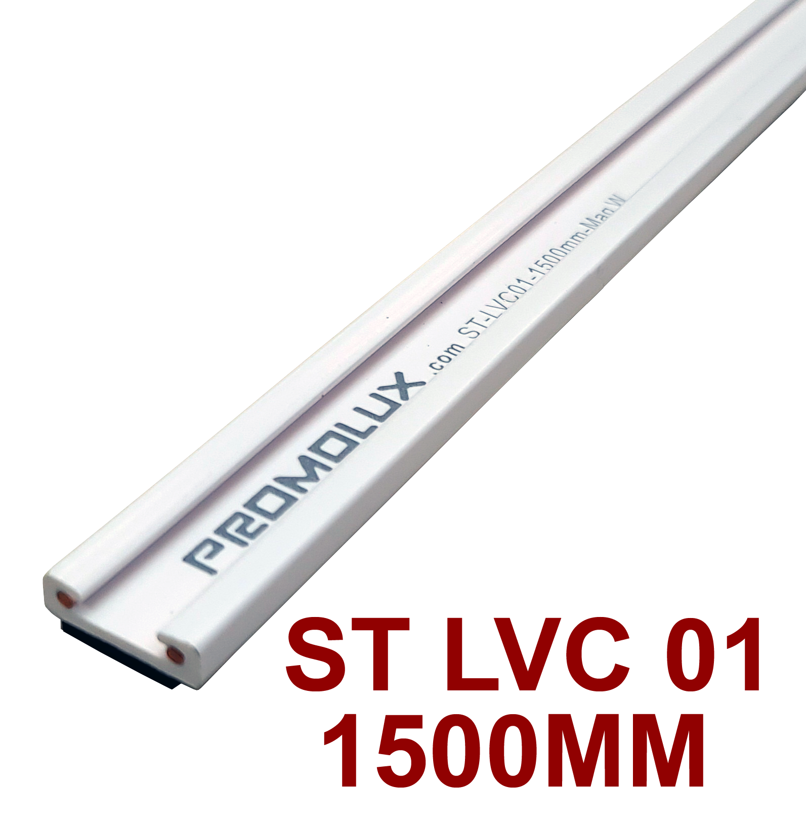 LOW WAT RAIL MAG BCK WHITE 1500mm